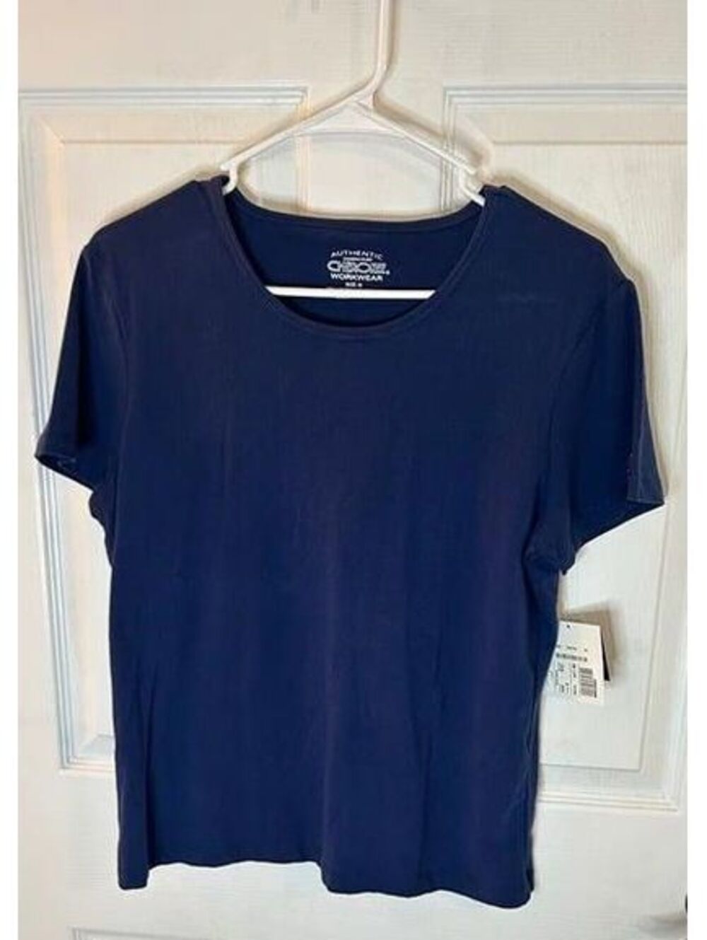 Cherokee Workwear Authentic Women’s Navy Underscrub T-Shirt Size Medium